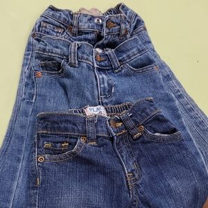 3 pairs of Children's place jeans